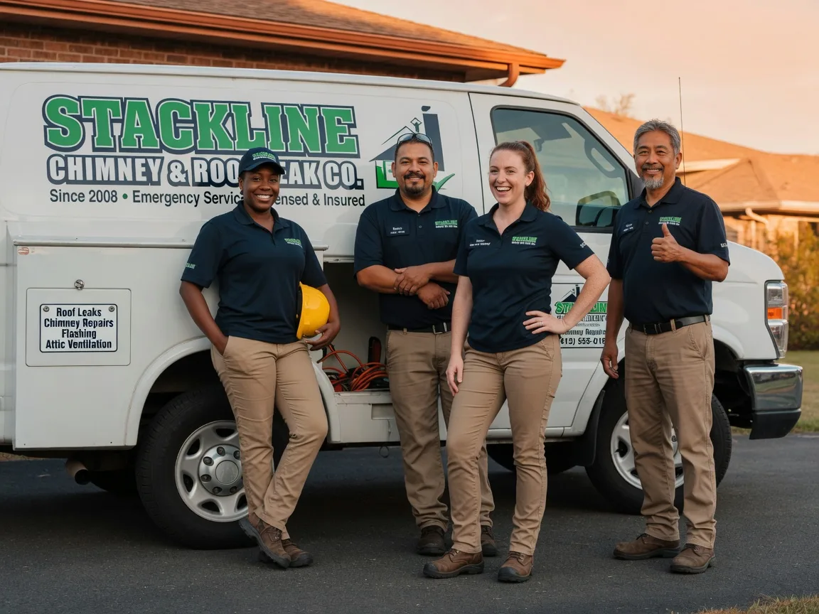 Chimney flashing repair company in Ocean Isle Beach, NC